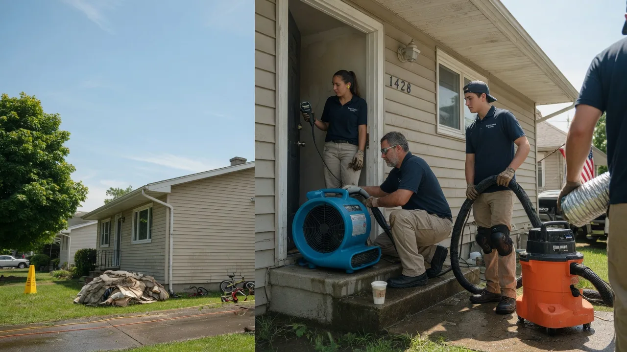 Water Damage Restoration in White Pigeon, MI near me
